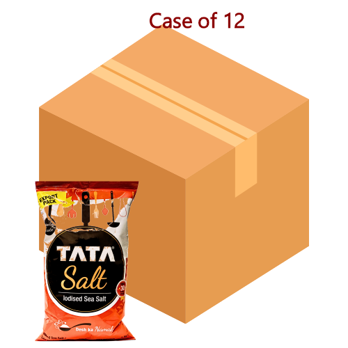 TATA Iodized Sea Salt-TATA 含碘海鹽-1kg-SALT204-12