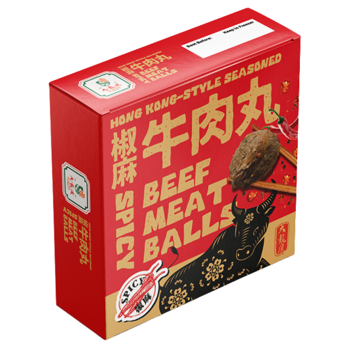 TLF Spicy Beef Meatballs-大龍鳳 椒麻味港式牛肉丸-250g-FBALLTLF102