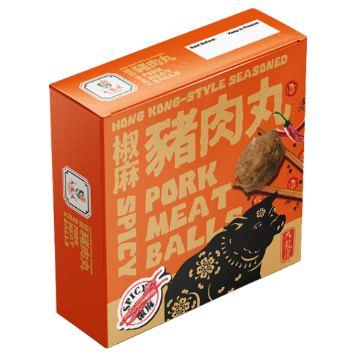 TLF Spicy Pork Meatballs-大龍鳳 港式椒麻味貢丸-250g-FBALLTLF104