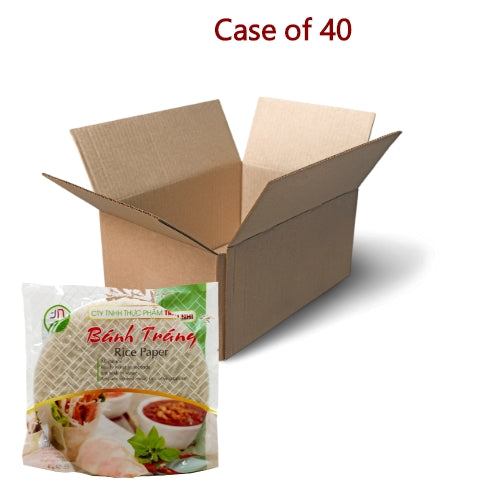 Load image into Gallery viewer, TN Vietnam Banh Trang 22cm Rice Paper-8.5"越南米紙-400g-WRAP521-40
