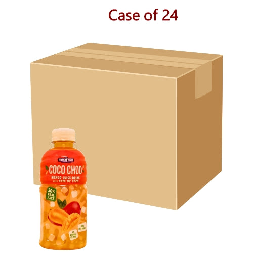 TT Coco Choo Mango Juice Drink with Nata De Coco-椰果芒果味飲料-320ml-DRITT212-24