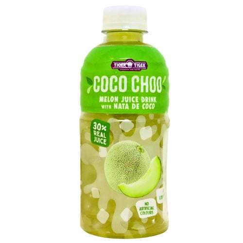 TT Coco Choo Melon Juice Drink with Nata De Coco-椰果哈密瓜味飲料-320ml-DRITT213