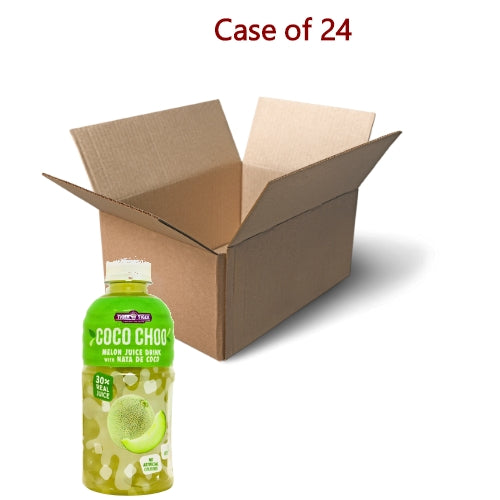 TT Coco Choo Melon Juice Drink with Nata De Coco-椰果哈密瓜味飲料-320ml-DRITT213-24