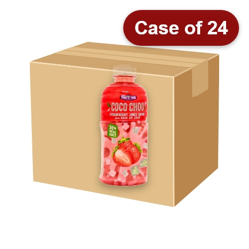 TT Coco Choo Strawberry Juice Drink with Nata De Coco-椰果草莓味飲料-320ml-DRITT215-24