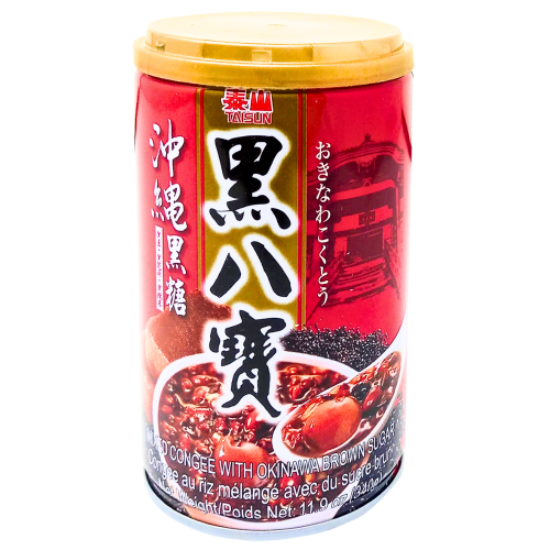 TaiSun Mixed Congee - Okinawa Brown Sugar-泰山沖繩黑糖黑八寶-340g-DES309