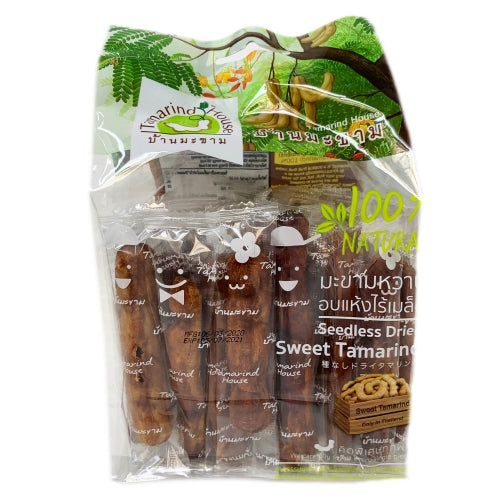 Tamarind House Sweet Seedless Tamarind-即食無核甜羅望子-200g-SNACTH102