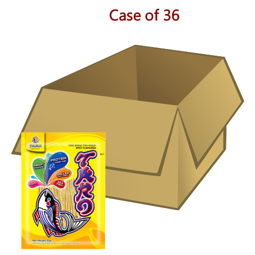 갤러리 뷰어에 이미지 로드, Taro Fish Snack - Spicy-泰國辣味魚香絲-52g-SNACTA302-36
