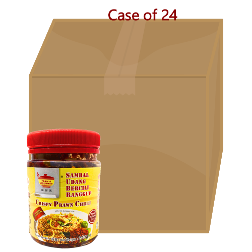 Tean's Gourmet Crispy Prawn Chilli-田師傅香脆蝦米辣椒-240g-CHITG101-24