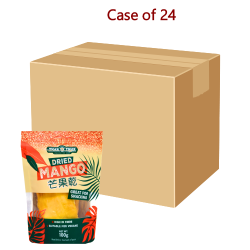Load image into Gallery viewer, Tiger Tiger Dried Mango-雙虎牌芒果乾-100g-SNACTT101-24
