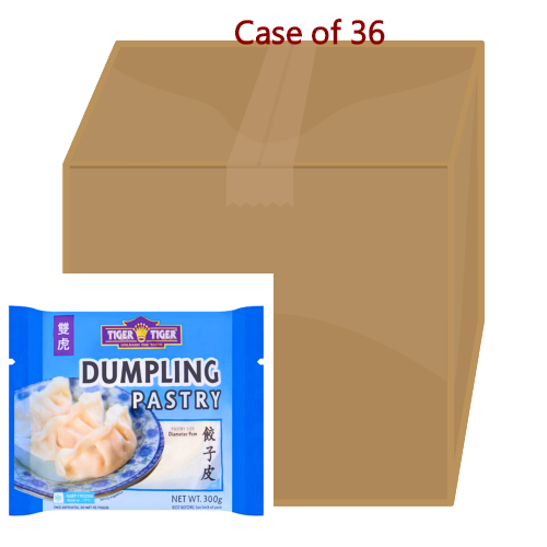 Tiger Tiger Dumpling Pastry-雙虎牌餃子皮-300g-WRAP411-36