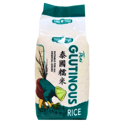 Tiger Tiger Glutinous Rice-雙虎牌泰國糯米-1kg-RIC429