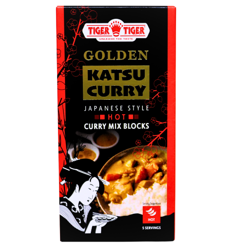 Tiger Tiger Golden Katsu Curry - Hot-日本咖喱醬 - 辣味-100g-CUR441