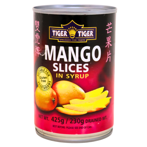 Tiger Tiger Mango Slices in Syrup-雙虎牌糖水芒果片-425g-TFRU139