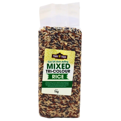 Tiger Tiger Mixed Tri-Colour Rice-雙虎牌什錦三色米-1kg-RIC807