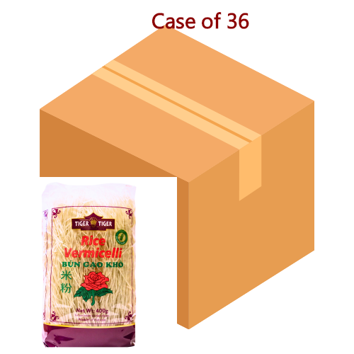 โหลดรูปภาพเข้าสู่ตัวดูแกลเลอรี, Tiger Tiger Vietnamese Rice Vermicelli-雙虎牌越南米粉-400g-NOO362-36
