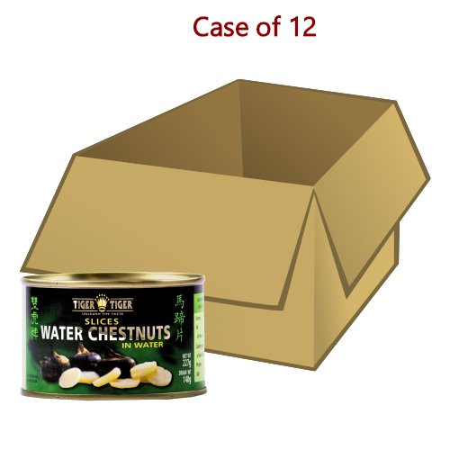 Load image into Gallery viewer, Tiger Tiger Water Chesnut Sliced-雙虎牌清水馬蹄片-227g-WAT151-12
