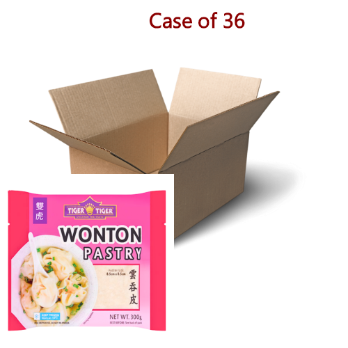 Tiger Tiger Wonton Pastry-雙虎牌雲吞皮-300g-WRAP313-36