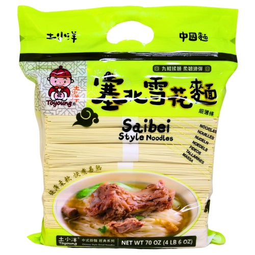 ToYoung Saibei Style Noodles-土小洋牌塞北雪花麵-2kg-DNOOTOY105