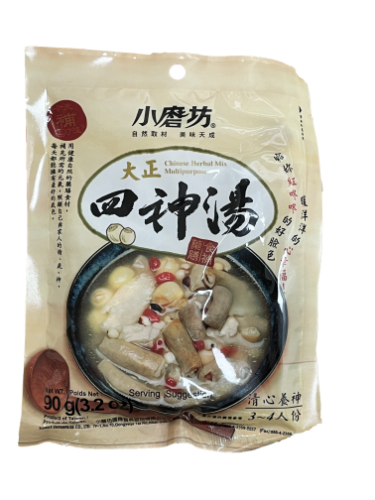 Tomax Shi-Shen Herbal Cooking Mix-小磨坊四神湯料包-90g-SOUPTM103