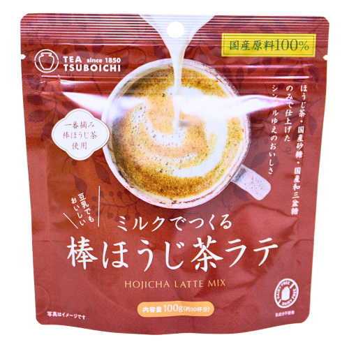 Tsuboichi Hojicha Latte Drink Mix-Tsuboichi 烘焙茶拿鐵-100g-IDRI366