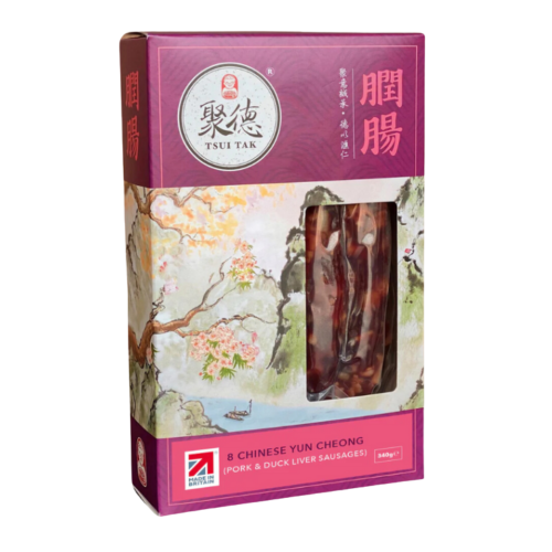 Tsui Tak Pork & Duck Liver Sausage-聚德潤腸-340g-DMEATTT102