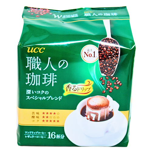UCC Shokunin Drip Coffee (Rich) 16 Bags-UCC 日本職人咖啡滴濾式掛耳(香醇)-112g-IDRIUCC101