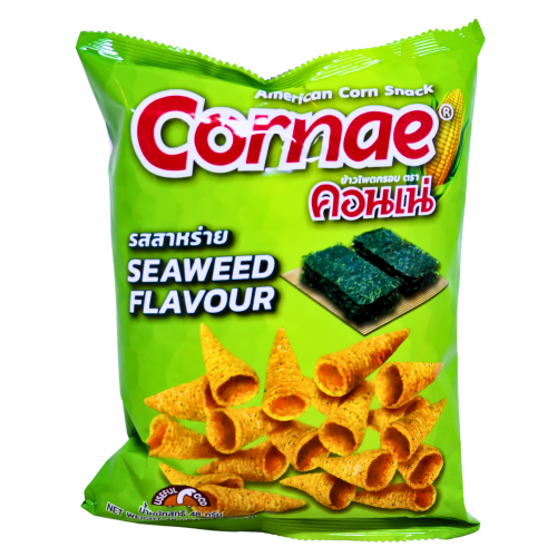 UF Cornae American Corn Snack - Seaweed Flavour-康玲玉米卷-海苔味-48g-SNACCN104