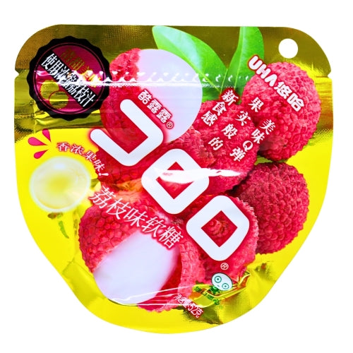 UHA Kororo Soft Candy (Lychee Flavour)-悠哈-荔枝味軟糖-52g-CANUHA305