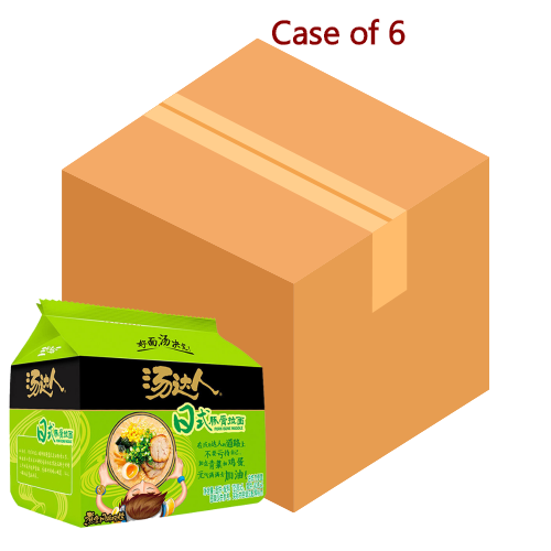 Unif Soup Daren - Japanese Tonkutsu Ramen-統一湯達人 日式豚骨拉麵-5_125g-INU204-6