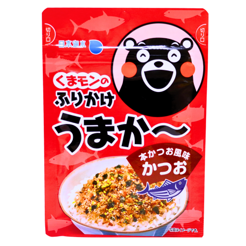 Ura Kumamon's Umaka Soy Sauce Flavour Bonito Flakes Sesame Rice Mix-熊本熊醬油味鰹魚片芝麻拌飯料-25g-JPN649
