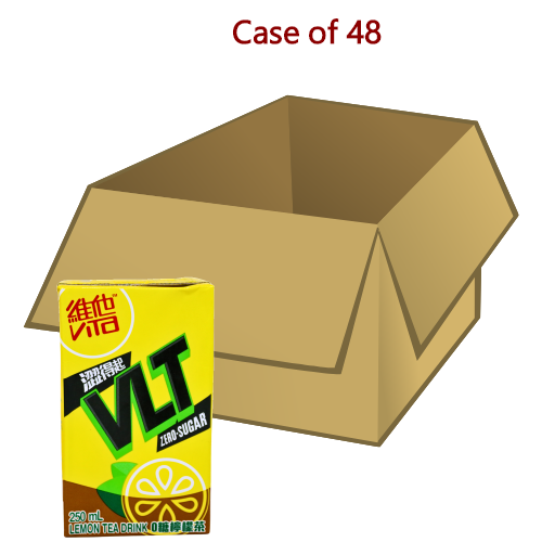 Load image into Gallery viewer, Vita 0 Sugar Lemon Tea-維他0糖檸檬茶-250ml-DRIV127-48
