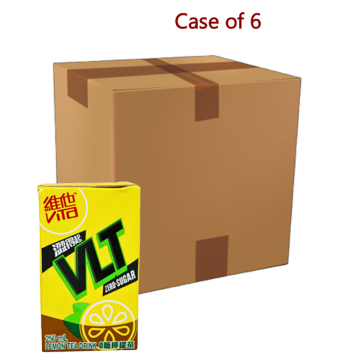 Vita 0 Sugar Lemon Tea-維他0糖檸檬茶-250ml-DRIV127-6
