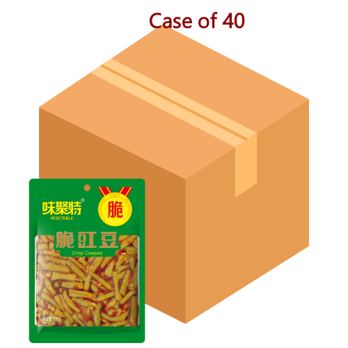 將圖片載入到圖庫檢視器中， WJT Crisp Cowpea - L-味聚特脆豇豆-138g-PRE674-40
