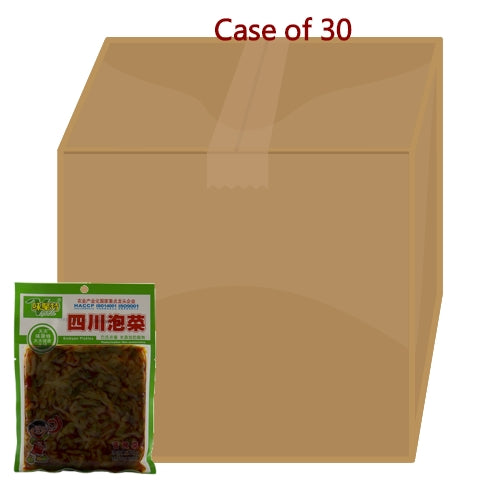 将图像加载到图库查看器中， WJT Sichuan Pickles-味聚特四川泡菜-180g-PRE671A-30
