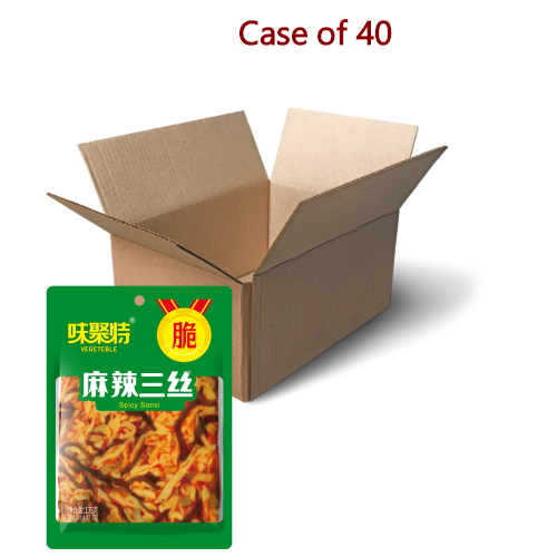 將圖片載入到圖庫檢視器中， WJT Spicy Sansi - Large-味聚特麻辣三絲-138g-PRE659-40
