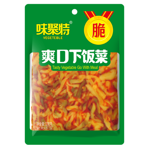 WJT Vegatable Go with Meal (Preserved Vegetables)-味聚特爽口下飯菜-138g-PRE670