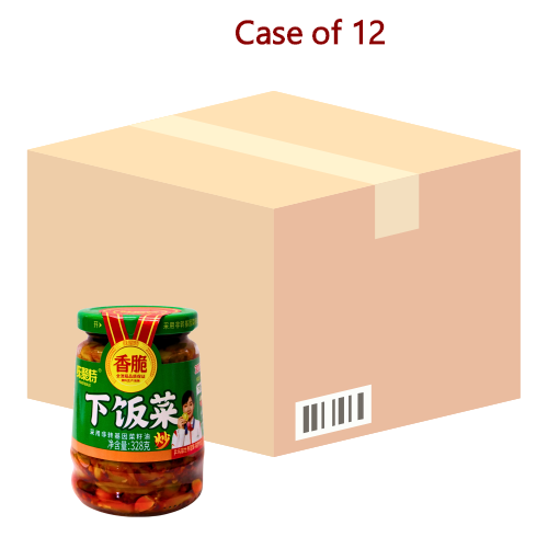 WJT Vegetable Go with Meal (Preserved Vegetables)-味聚特下飯菜-328g-PRE669-12