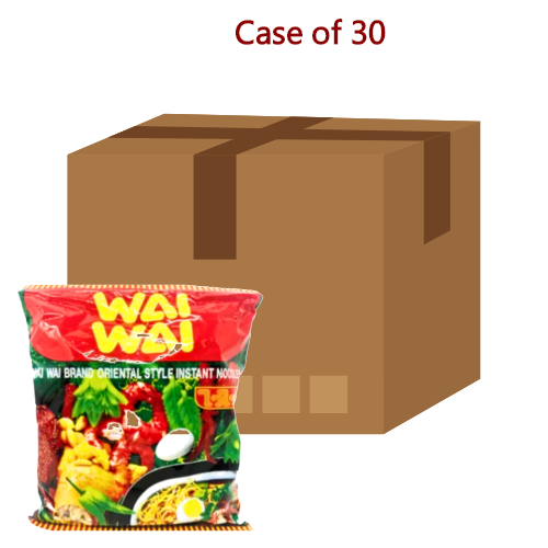 Wai Wai Noodle - Oriental Original-威威東方原味湯麵-60g-INWW102-30