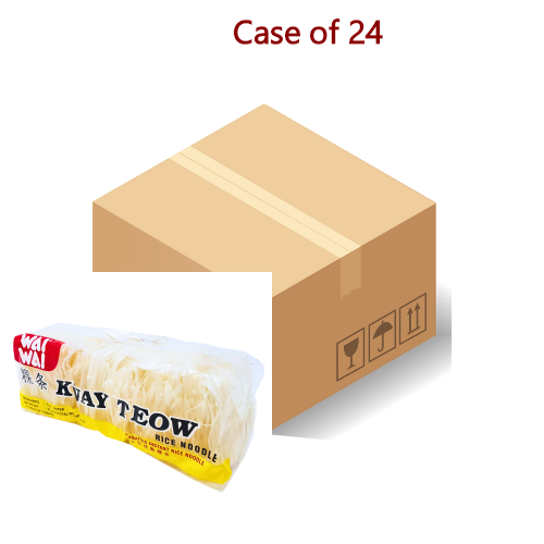 Wai Wai Rice Noodle (Kway Teow)-威威泰國粿條-400g-DNOOW404-24