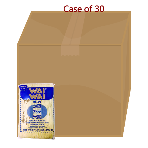 Load image into Gallery viewer, Wai Wai Rice Vermicelli (Chinese Style 0.8mm) - Blue-健力超級米粉(藍色)-500g-NOO329-30
