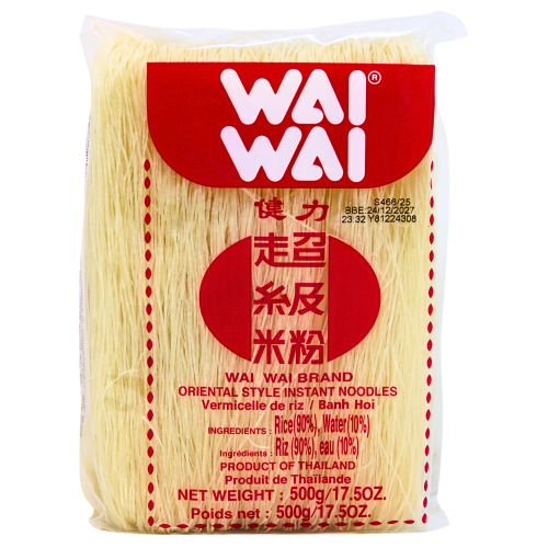 Wai Wai Vermicelli (Oriental Style) - Red-健力超級米粉(紅色)-500g-NOO370