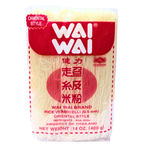 Wai Wai Vermicelli (Red) - Oriental Style-健力超級米粉(紅色)-400g-NOO371