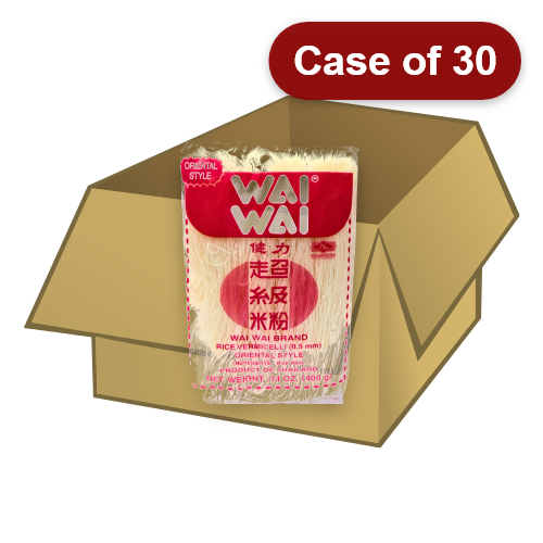 Wai Wai Vermicelli (Red) - Oriental Style-健力超級米粉(紅色)-400g-NOO371-30
