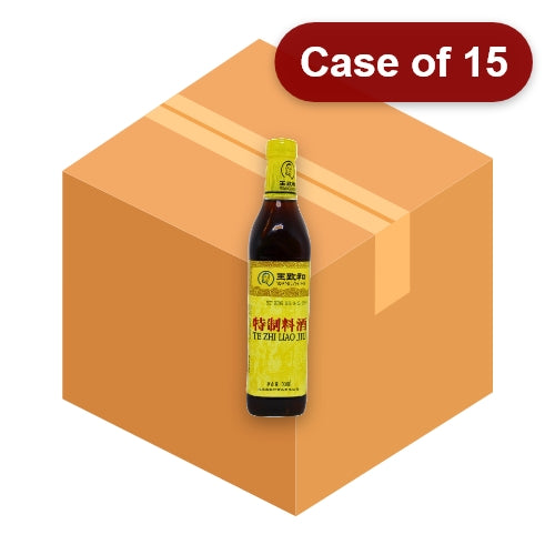 갤러리 뷰어에 이미지 로드, WangZhiHe Cooking Wine (Te Zhi Liao Jiu)-王致和特制料酒-500ml-WIN209-15
