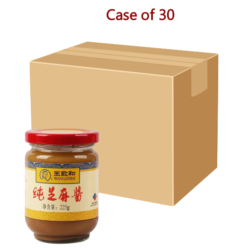 โหลดรูปภาพเข้าสู่ตัวดูแกลเลอรี, WangZhiHe Sesame Paste (Pure)-王致和純芝麻醬-225g-PASTE606-30

