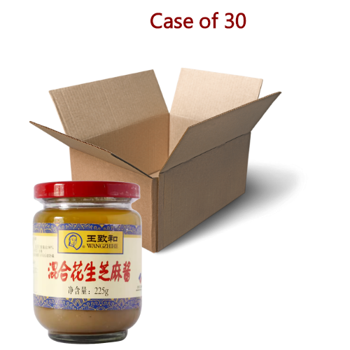 Load image into Gallery viewer, WangZhiHe Sesame Paste With Peanut Butter-王致和混合芝麻醬-225g-PASTE604-30
