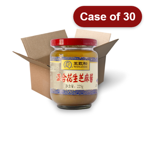 Load image into Gallery viewer, WangZhiHe Sesame Paste With Peanut Butter-王致和混合芝麻醬-225g-PASTE604-30
