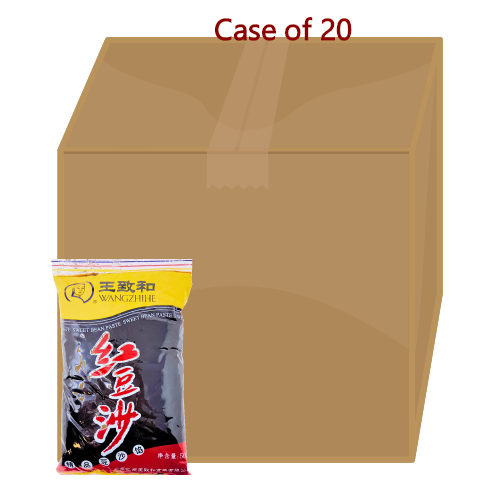 WangZhiHe Sweet Red Bean Paste-王致和紅豆沙-500g-PASTE302-20