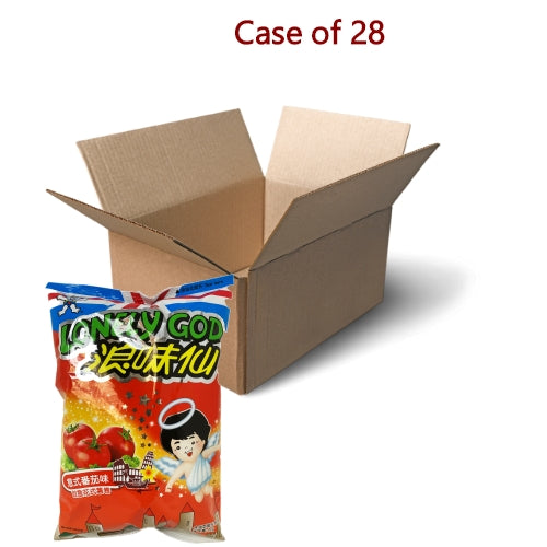 Want Want Lonely God Potato Twists - Tomato-旺旺浪味仙花式薯卷-意式番茄味-70g-SNACWW104-28