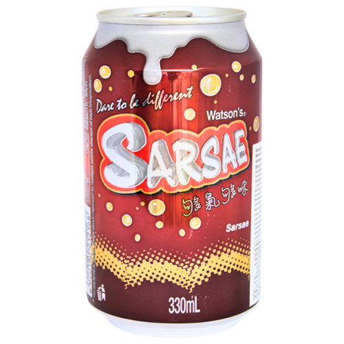 Load image into Gallery viewer, Watson's Sarsae (Root Beer)-屈臣氏沙示汽水-330ml-DRIWA201
